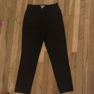 Elegant Black Women's Straight Leg Pants